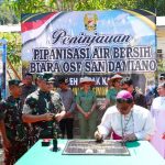 Pangdam I/BB Dampingi Kasad Resmikan Pipanisasi Air Bersih dan Reboisasi di Tapteng